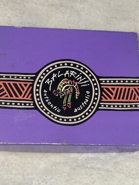 Balarinji Purple Decorative Serving Tray - Authentic Australian Design